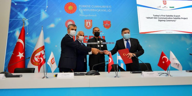 Türkiye ilk uzay ihracatını gerçekleştirdi