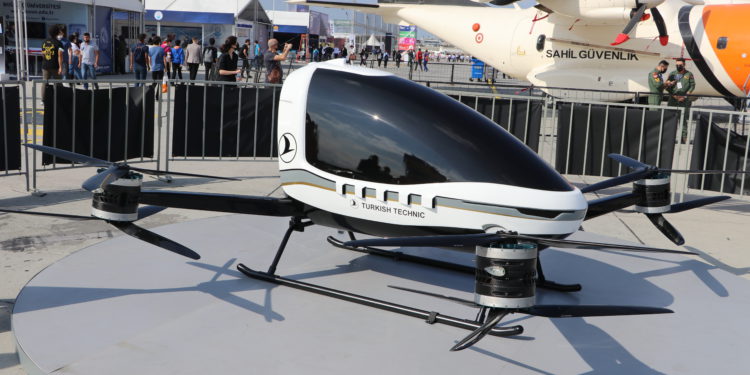 THY Teknik hava taksi üretti