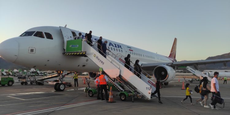 İranlı Kish Air, Gazipaşa-Alanya’ya ilk seferini yaptı