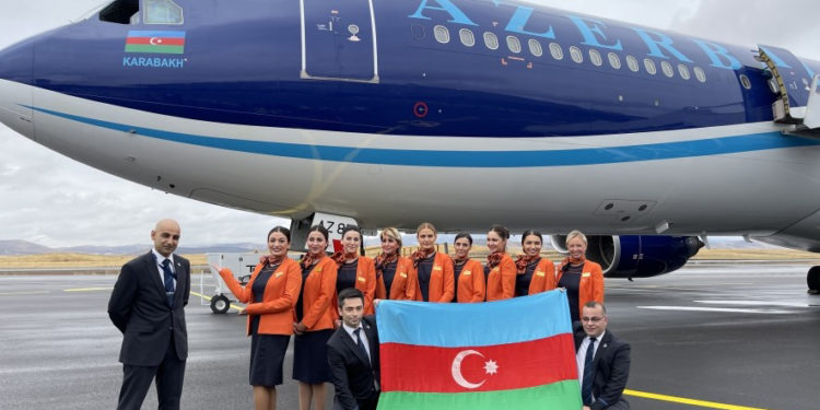 Karabağ’daki Fuzuli Havalimanı’na ilk uçuş yapıldı