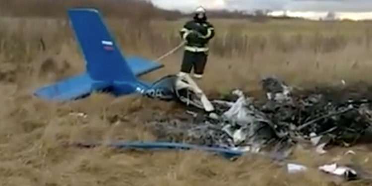 Rusya’da küçük uçak düştü: 2 ölü