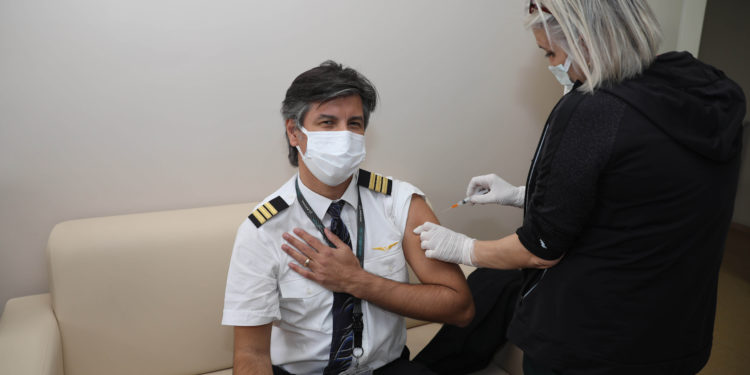 THY ve Pegasus çalışanlarının aşılanma oranlarını açıkladı