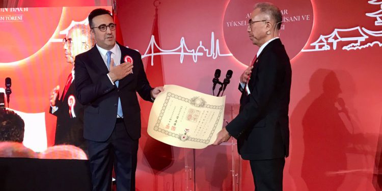İlker Aycı, Japonya Devlet Nişanı aldı