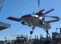 MQ-25 Stingray ilk kez uçak gemisine konuşlandı