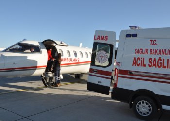 Ambulans uçak Danyal bebek için havalandı