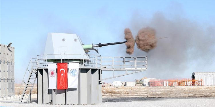 Milli Deniz Topu’nun test atışı başarıyla tamamlandı