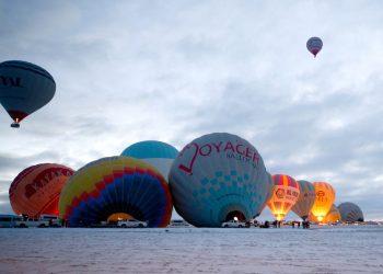 Kapadokya’da 388 bin turist balonla uçuş yaptı