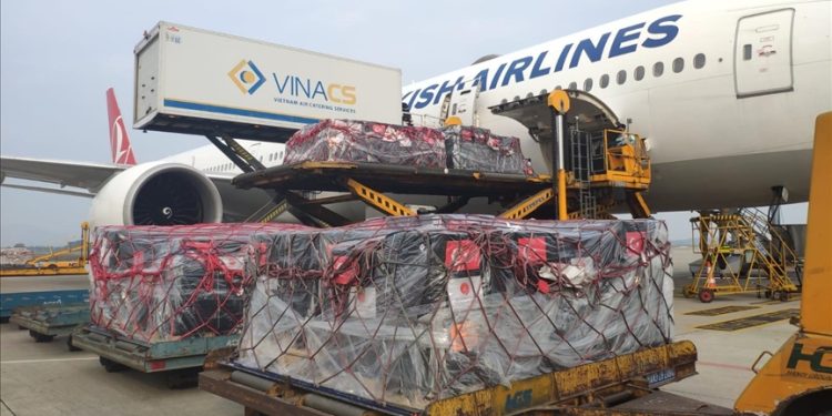THY, sağlık malzemelerini Vietnam’a taşıdı