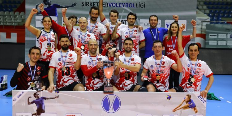 THY çalışanları namağlup Türkiye şampiyonu