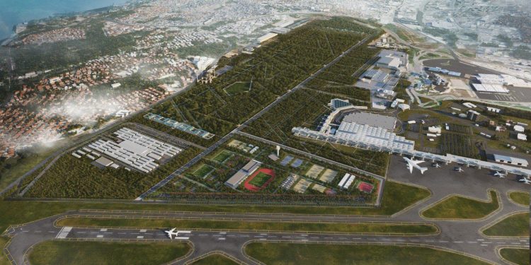 Bakan Kurum’dan Atatürk Havalimanı’na millet bahçesi paylaşımı