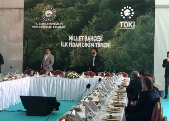 Atatürk Havalimanı Millet Bahçesi’nde ilk fidan dikimi töreni