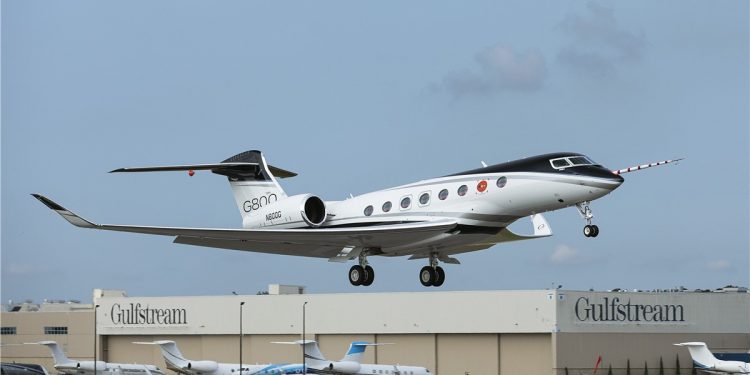 Gulfstream G800 ilk uçuşunu gerçekleştirdi