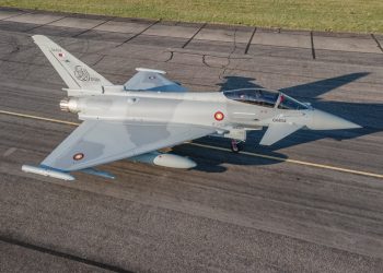 Katar ilk Eurofighter Typhoon’u teslim aldı