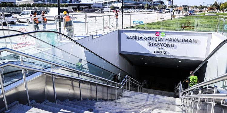 Sabiha Gökçen Havalimanı metro hattı açılıyor