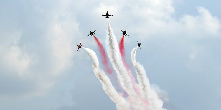 Türk Yıldızları Belçikalıları mest etti