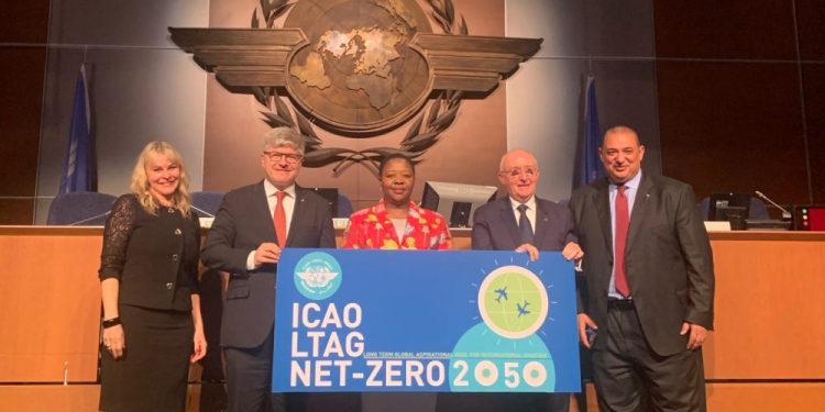 ICAO’dan 2050’ye kadar sıfır emisyon hedefi