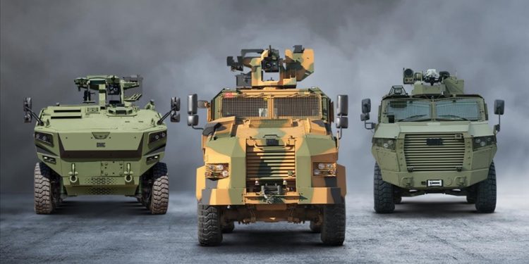 BMC askeri kara aracı ihracatında lider oldu