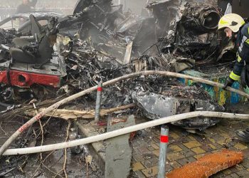 Ukrayna’da helikopter kazası: 16 ölü