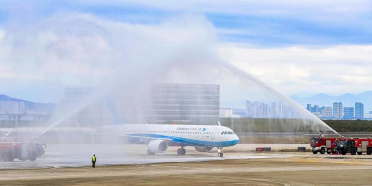 2023’ün ilk teslimatı Xiamen Airlines’a yapıldı