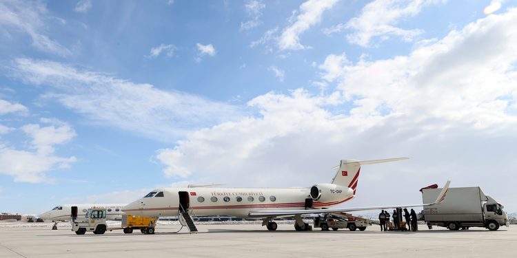 Cumhurbaşkanlığına ait iki uçak bölgesinde hizmet verecek