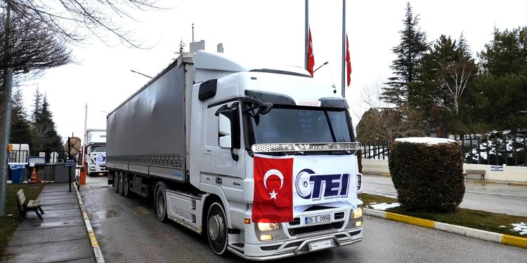 TEI’den deprem yardımı