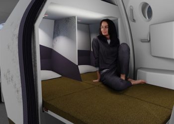 Kabin ekipleri küçük uçaklarda da yatabilecek!