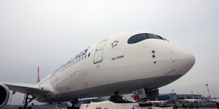 THY Teknik A.Ş ‘Tek Yürek’  isimli 400. uçağın boyanma anlarını paylaştı