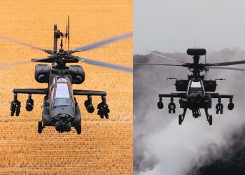 Alaska’da 2 Apache havada çarpıştı!