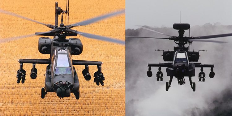 Alaska’da 2 Apache havada çarpıştı!