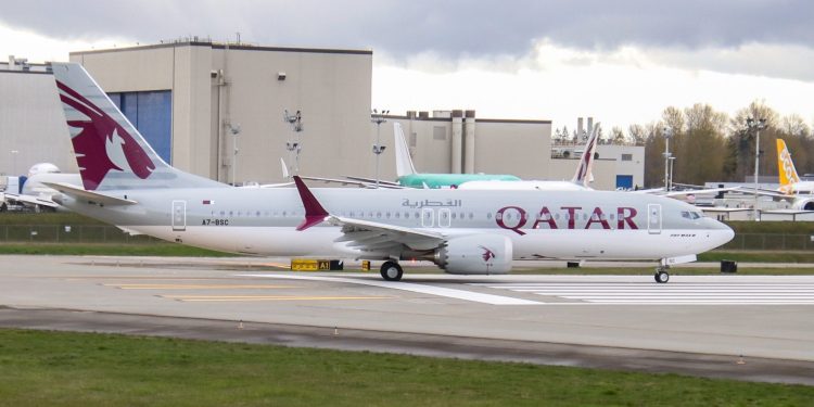 Qatar Airways ilk Boeing 737 MAX’ını teslim aldı