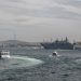 TCG Anadolu Sarayburnu Limanı’na demirledi