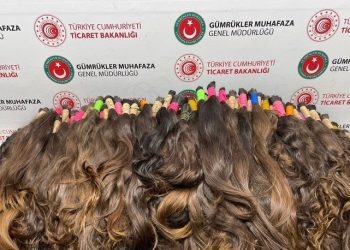 Sabiha Gökçen’de 68 kilo insan saçı ele geçirildi