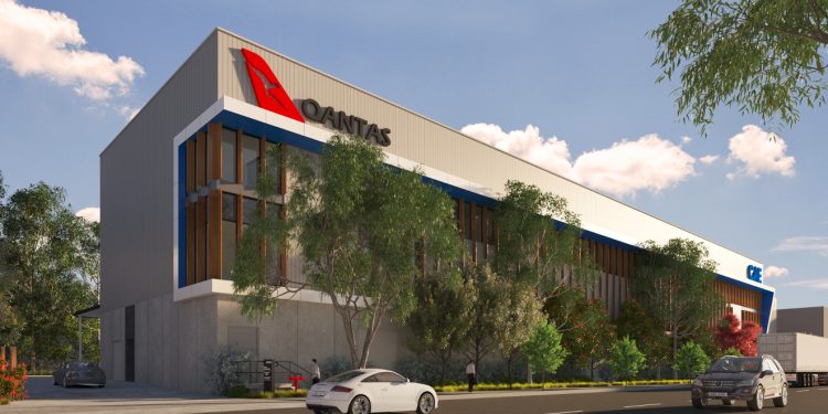 Qantas, yeni uçuş eğitim merkezinin temelini attı