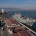 TCG Anadolu, İzmir Alsancak Limanı’na yanaştı