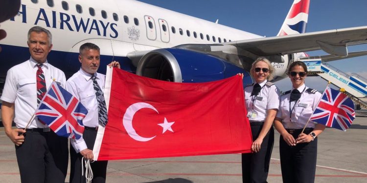 British Airways’ten “Sabiha Gökçen” onuruna uçuş