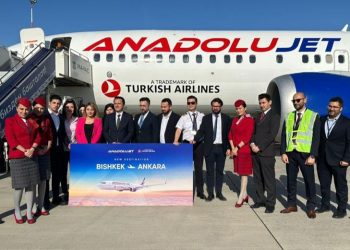 AnadoluJet, Ankara’dan Bişkek seferlerine başladı