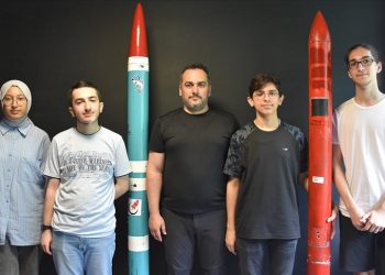 “Uçan Hamsi Roket Takımı” TEKNOFEST’e hazırlanıyor