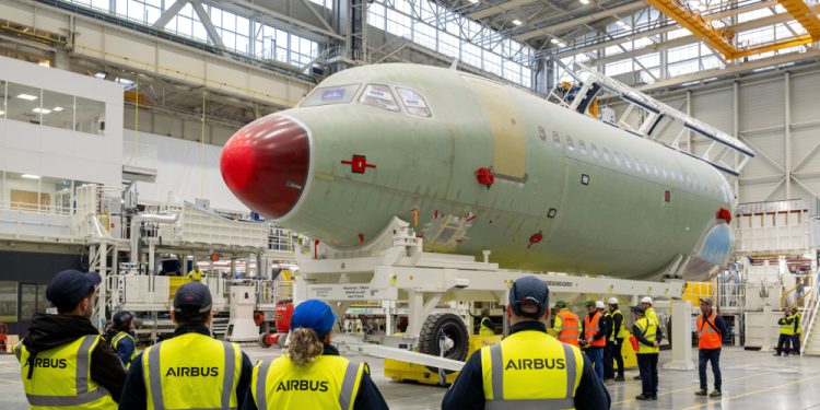 Airbus, Toulouse’ta A321 için yeni tesis kurdu