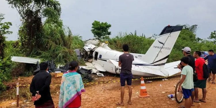 Brezilya’da EMB-110 düştü: 14 ölü