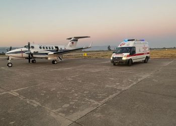Kara Kuvvetleri uçağı organ nakli için havalandı
