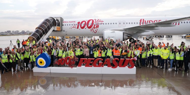 Pegasus 18 yılda 100 uçaklık filoya ulaştı!