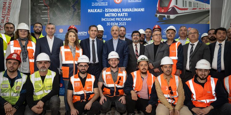İstanbul Havalimanı metrosunun 24 kilometrelik bölümü Mart 2024’te açılıyor