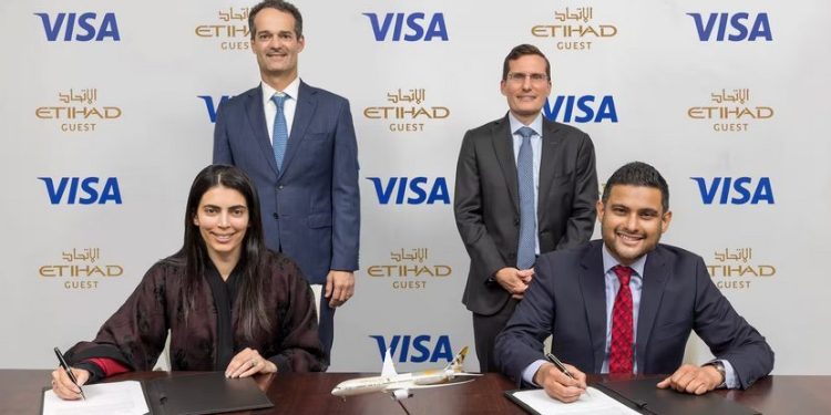 Etihad, Visa ile iş birliğini 7 yıl uzattı