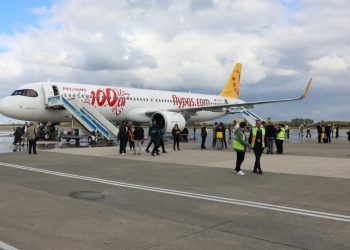 Pegasus’tan Samsun’a Atatürk’ü anma uçuşu