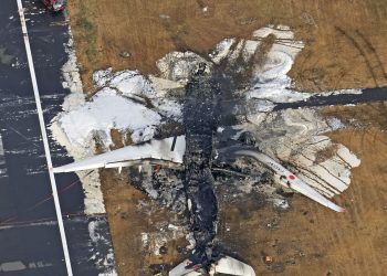 İşte kaza yapan uçağın son hali…