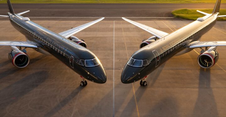 Ürdün Kraliyet Havayolları ilk E195-E2’lerini teslim aldı