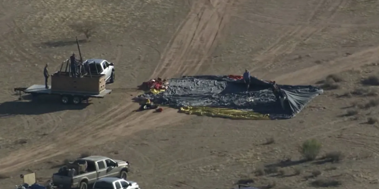 ABD’de sıcak hava balonu düştü: 4 kişi öldü