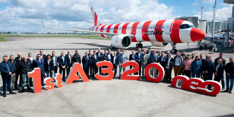 Condor ilk A320neo’sunu teslim aldı