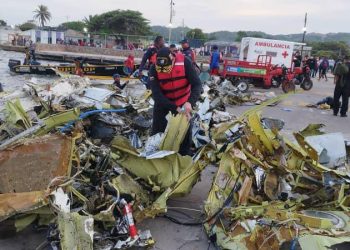 Düşen uçaktan kurtulan olmadı