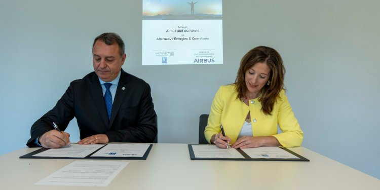 Airbus ve ACI World’den karbondan arındırmada iş birliği